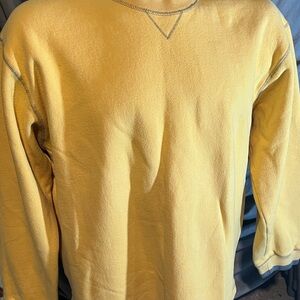 Arrow Men's Mustard Crewneck Sweater